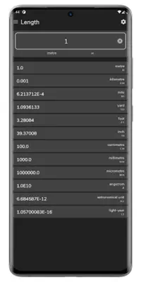 Units Converter android App screenshot 2