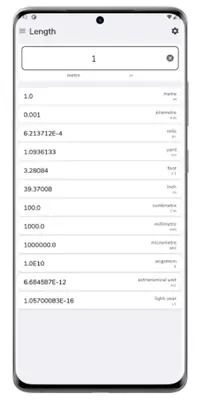 Units Converter android App screenshot 3